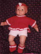 Angel Top for 15" Baby Doll Pattern - # MKB