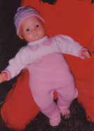 Jumpsuit for 15" Baby Doll Pattern - # MKA